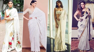 Deepika Padukone, Alia Bhatt, Ananya Panday - Times When B-town Divas Sizzled in White Sarees