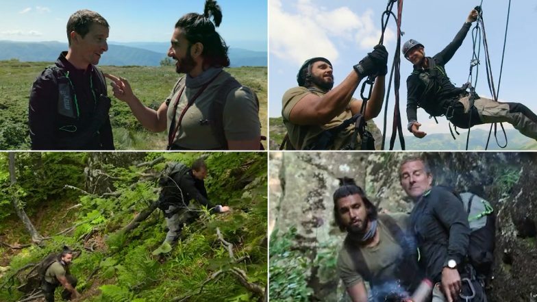 Ranveer vs Wild With Bear Grylls Trailer: Ranveer Singh Takes on Bears and Wolves in This Netflix Show (Watch Video)