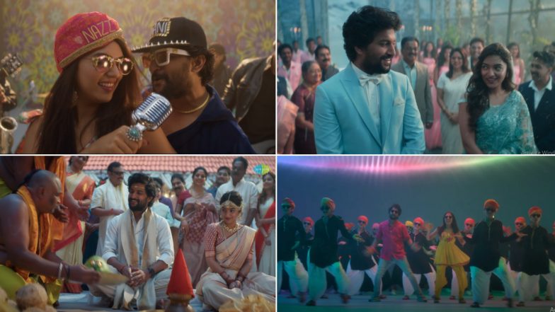 Ante Sundaraniki Song Thandanaanandha: Nani and Nazriya Fahadh Serve Wacky Dance Moves in This Fun Track (Watch Video)