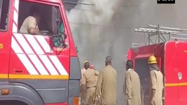 India News |  Fire Breaks out in Delhi's Rohini