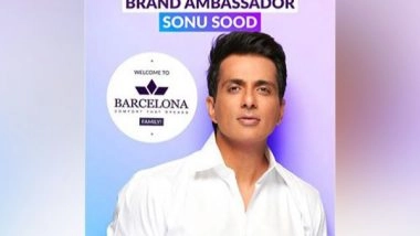 Business News |   Barcelona Ropes in Sonu Sood as Their New Style Icon