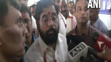 India News | We Are Not Rebels, We Are Shiv Sena and Will Work for Hindutva Ideology: Eknath Shinde