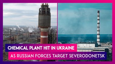 Ukraine: Chemical Plant Hit As Russian Forces Target Severodonetsk