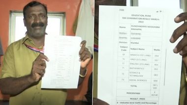 Mumbai: 50-Year-Old BMC Sweeper Kunchikorve Mashanna Ramappa Passes 10th Board Examination With 57% in First Attempt
