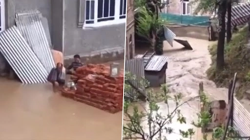 Flash Floods, Landslides as Heavy Rains and Snowfall Lash Jammu and Kashmir