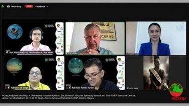 Business News | Act Now Organizes the 3rd Edition of the World's Largest and Longest Environmental Event Online, #OnlyOneEarthActNow