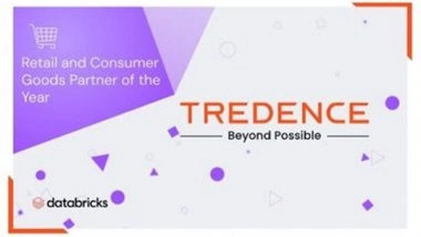 Business News | Tredence Wins Databricks 2022 Retail and CPG Partner of the Year Award