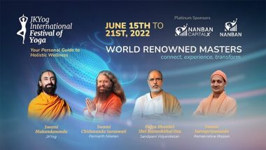 Business News | Globally Renowned Experts at JKYog's International Festival of Yoga 2022