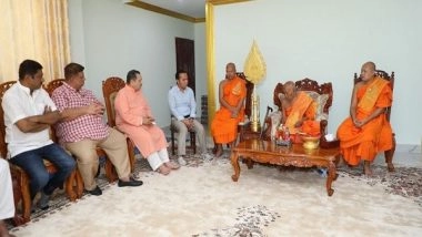 Business News | King Monk Blesses Pancham Dham Trust to Start Developing Sanatan Buddha University in Cambodia
