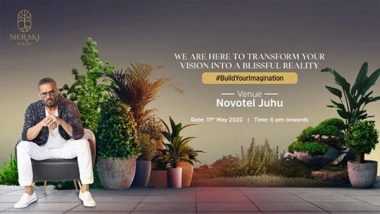 Business News | Meraki Reveals Their Unique 'Build Your Own Home' Concept at Karjat in a Press-conference Event