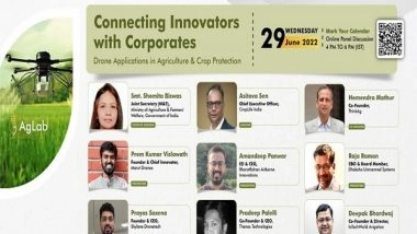 Business News | It's Time to Make 'Kisan Drones' Accessible Fostering Collaborations for Faster Adoption - Think Ag and CropLife India