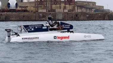Business News | Group Legrand India Supports 'Team Sea Sakthi' to Participate in Monaco Energy Boat Challenge 2022