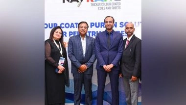Business News | APL Apollo Launches Colour Coated Coils and Sheets First Time in India