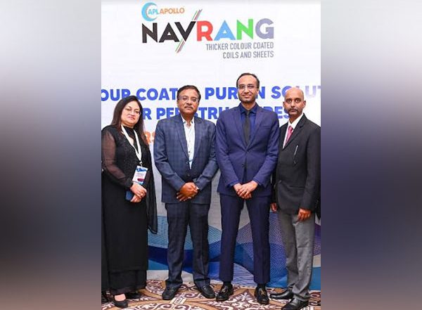 Business News | APL Apollo Launches Colour Coated Coils and Sheets First Time in India