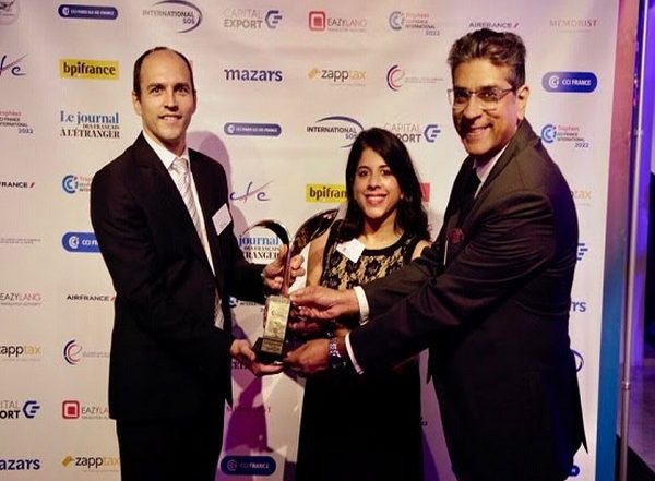 Business News | Indo-French Chamber Wins Award for Best Solidarity Initiative at CCI France International Awards Ceremony in Paris