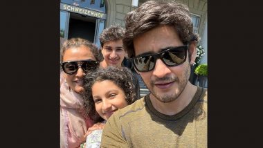 Mahesh Babu Shares Selfie With Wife Namrata Shirodkar and Kids as They Hit Road Trip to Italy (View Pic)