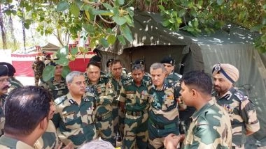 India News | ADG BSF Visits Jammu Border to Review Amarnath Yatra Preparations