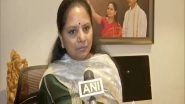 India News | TRS Leader Kavitha Questions Centre over Its Women's Empowerment Campaign