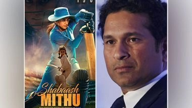 Entertainment News | Sachin Tendulkar Showers Praise on 'Shabaash Mithu' Trailer