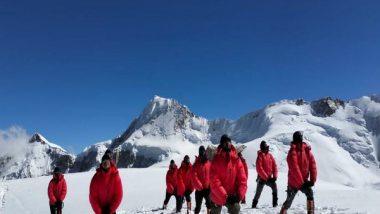 ITBP Creates Record, Practises Yoga at 22,850 Feet in Uttarakhand Himalayas Amid Snow Conditions