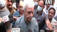 India News | J-K LG Manoj Sinha Reviews Amarnath Yatra Preparations in Jammu