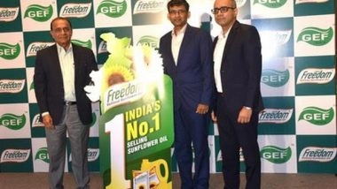 Business News | Freedom Refined Sunflower Oil is the No.1 Brand in India in Sunflower Oil Category