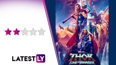 Thor Love and Thunder Movie Review: Chris Hemsworth, Natalie Portman's Marvel Film is a Bumpy Ride With Occasional Sparks of Taika Waititi Charm (LatestLY Exclusive)
