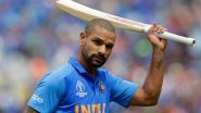 India vs Zimbabwe Series, 2022: Great Chance for Shikhar Dhawan To Enter Top-10 in ODI Ranking for Batters
