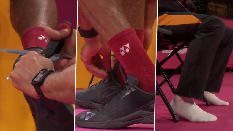 CWG 2022: Malaysian Badminton Coach Hendrawan Makes a Moving Gesture, Gives His Shoes to Opposition Shuttler Samuel Ricketts After He Suffers Shoe Malfunction