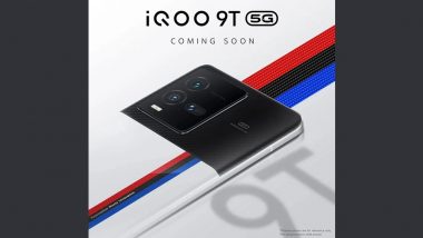 iQOO 9T Teased on Amazon, India Launch Soon
