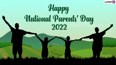 National Parents Day 2022 Messages & Wishes: HD Images, Wallpapers, WhatsApp Stickers, Text Messages, Sayings and Greetings To Express Your Love to Your Beloved Parents