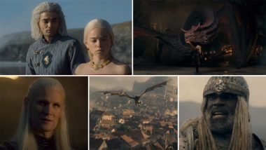 House of the Dragon Trailer: All the Dragons Roar and Fight as One in Matt Smith, Paddy Considine’s HBO Max’s Game of Thrones Prequel Series! (Watch Video)