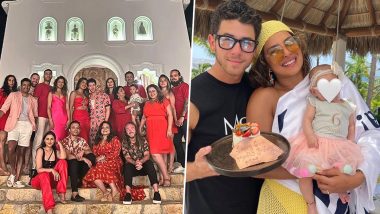 Priyanka Chopra Is ‘Grateful and Blessed’ As She Shares Lovely Moments From Her Birthday Celebration With Nick Jonas, Parineeti Chopra and Others (View Pics and Video)