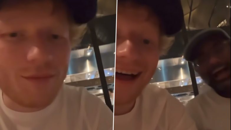 Ed Sheeran Makes Everyone at the Restaurant Sing Backstreet Boys’ Song I Want It That Way (Watch Video)