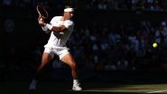 Wimbledon 2022: Rafael Nadal Storms Past Botic van de Zandschulp, Marches on to Quarter-Finals (Watch Video)