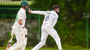 Sri Lanka vs Pakistan 2nd Test 2022: Spinner Maheesh Theekshana Ruled Out Due to Finger Injury