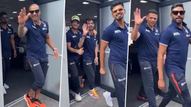 Rahul Dravid's Cameo in Shikhar Dhawan's Instagram Reel Video Wins Internet, Fans Go Gaga Over Team India Coach's Adorable Appearance!