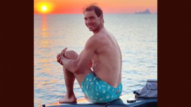 Rafael Nadal Relaxes on His Yacht After Withdrawing From Wimbledon 2022 Due to Injury (See Pic)