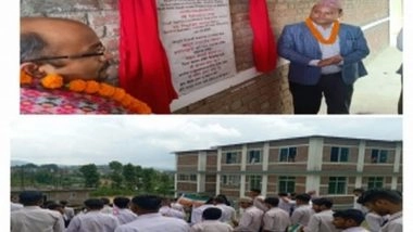 World News | Academic Building Built Under Indian Assistance Inaugurated in Nepal