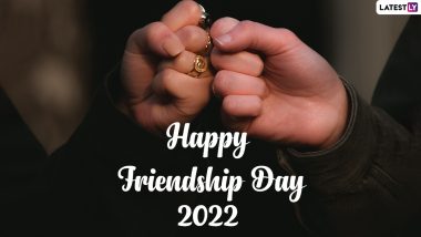 Happy Friendship Day 2022 Greetings & HD Images: WhatsApp Stickers, GIFs, Wallpapers, Quotes, WhatsApp Messages and SMS To Share With Your BFFs on This Day