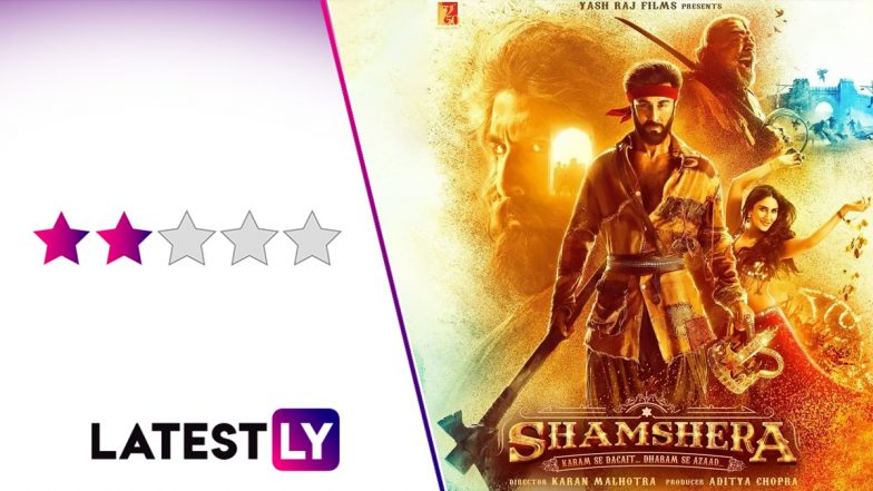 Shamshera Movie Review: Ranbir Kapoor and Vaani Kapoor's Dacoit Drama is a Visually Impressive Yawn-Fest! (LatestLY Exclusive)