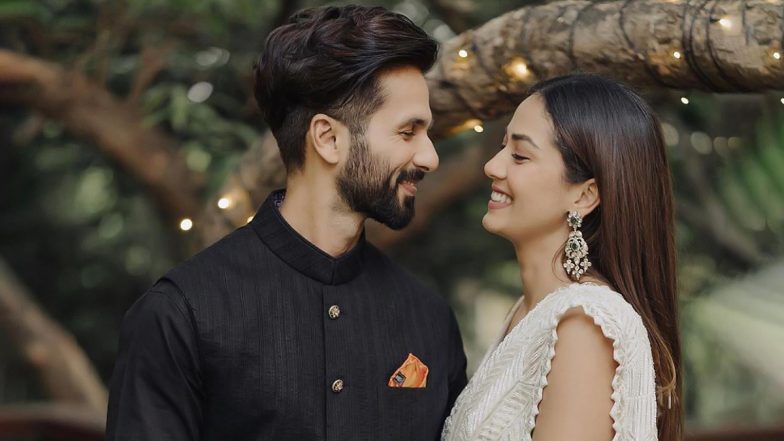 Shahid Kapoor and Mira Rajput Can’t Take Their Eyes off Each Other in New Pic From Sanah Kapur’s Wedding!