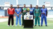 Asia Cup 2022: History and Past Winners List of the Continental Cricket Tournament Ahead of the Upcoming Edition in UAE