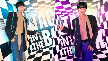 BTS’ Jin Looks Dapper in Stylish Outfit at J-Hope’s ‘Jack in the Box’ Pre-Release Party; View Pics
