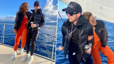 Priyanka Chopra–Nick Jonas Spend Quality Time On A Yacht At Lake Tahoe And Share Glimpse Of Their ‘Magic Hour’ (View Pics)