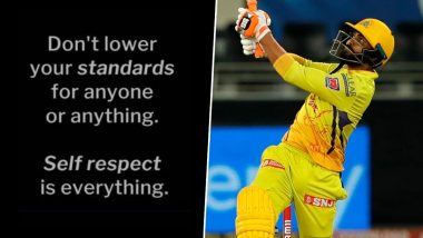 Ravindra Jadeja’s Cryptic Instagram Story Further Fuels Up Speculations of His Rift With CSK (See Pic)