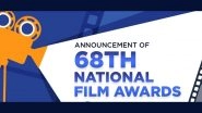 68th National Film Awards Winners Live Streaming: Here&rsquo;s Where and How You Can Watch the Winner Announcements Online at 4 PM