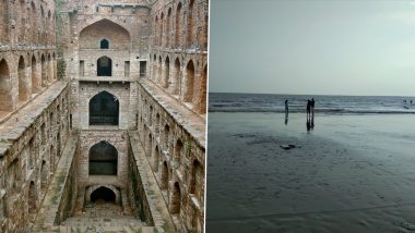 India’s Famous Haunted Attractions! From Agrasen Ki Baoli to Dumas Beach; 5 Spooky ‘Ghost Stories’ of Haunted Places That Will Give You a Blood-Curdling Experience