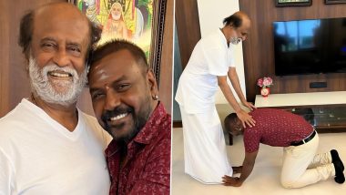 Chandramukhi 2: Raghava Lawrence Seeks Thalaivar Rajinikanth’s Blessings As He Begins Shoot Of His Film In Mysore (View Pics)