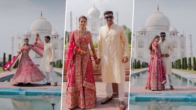 Newlyweds Payal Rohatgi And Sangram Singh Share Glimpse Of Their Post-Wedding Shoot At The Taj Mahal And It’s Mind-Blowing (View Pics & Video)